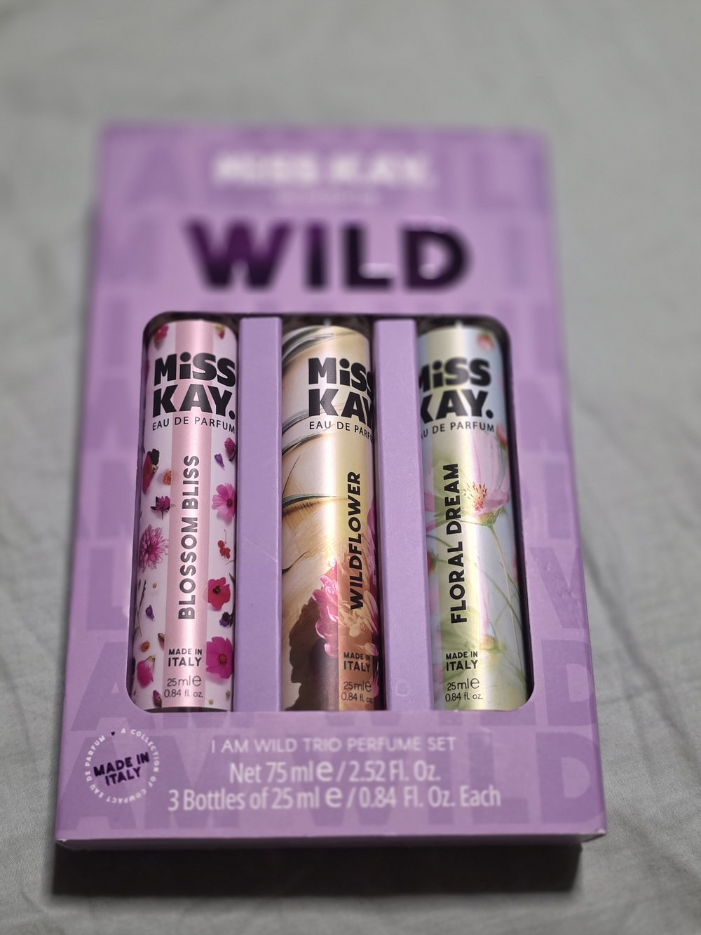Miss Kay Wild Trio Eau de Parfum Set - Pink/Purple Floral
